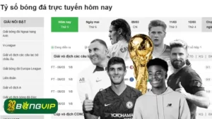 Dự Đoán Tỷ Số Bóng Đá C1 Bongvip Cho Người Chơi Cá Cược